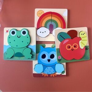 WOOD TODDLER PUZZLES